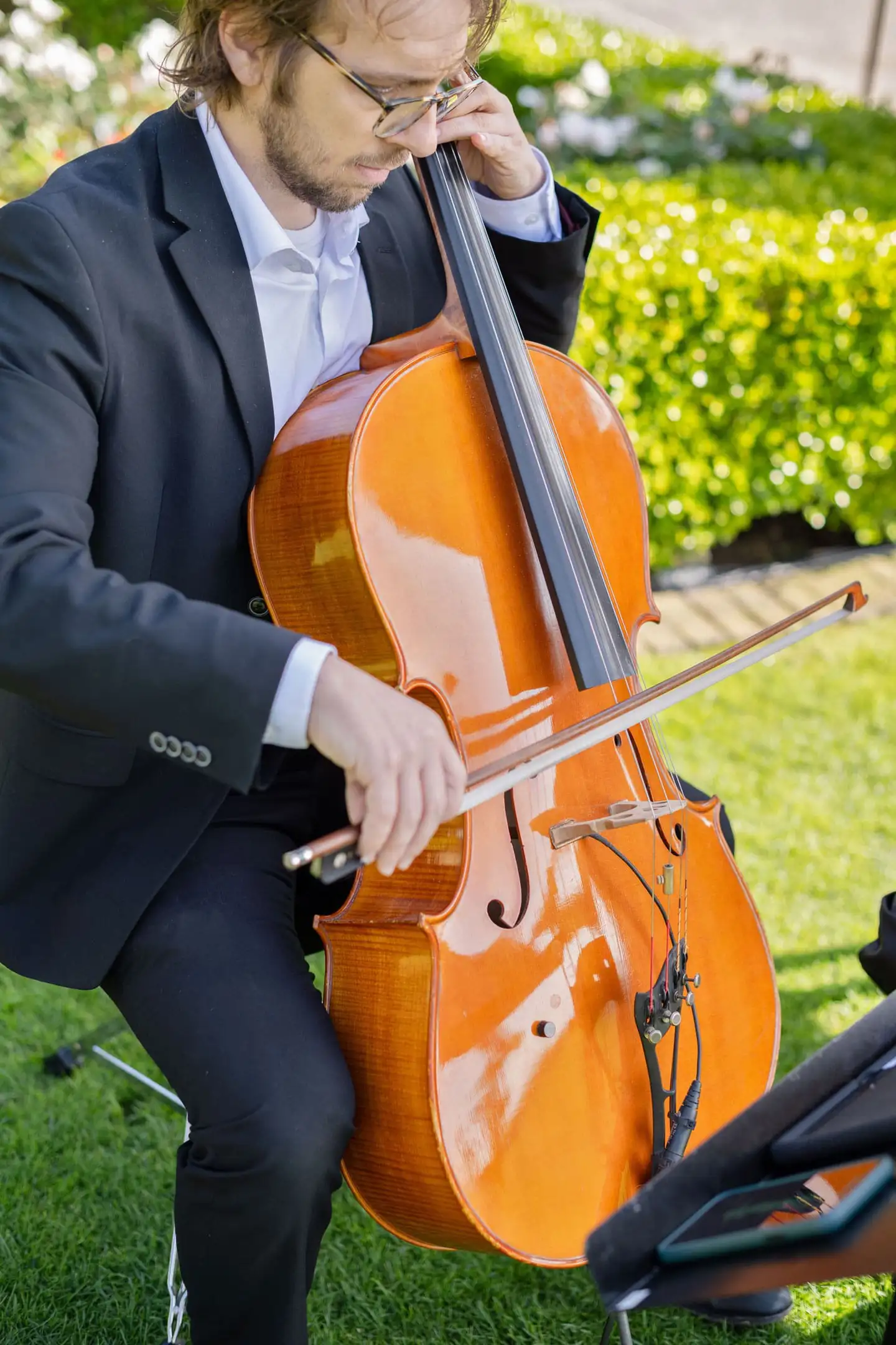 Cellist at Wedding Ceremony